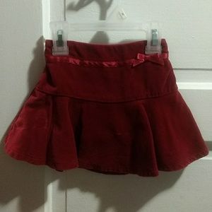 Red Christmas/ holiday skirt